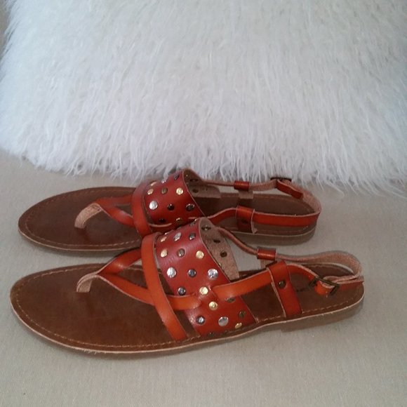 Mossimo Supply Co. leather sandals - Picture 2 of 4